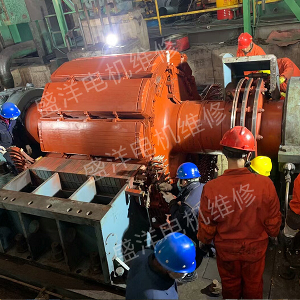 安徽大型电机维修现场